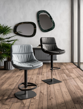 COCO - High stool with footrest by Ozzio Italia - view 3